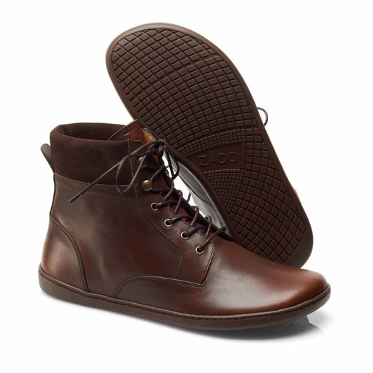 QORBY Brown - ZAQQ Barfußschuhe